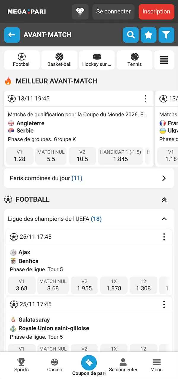 تابع أخبار الرياضة في شكل عملي على Megapari.