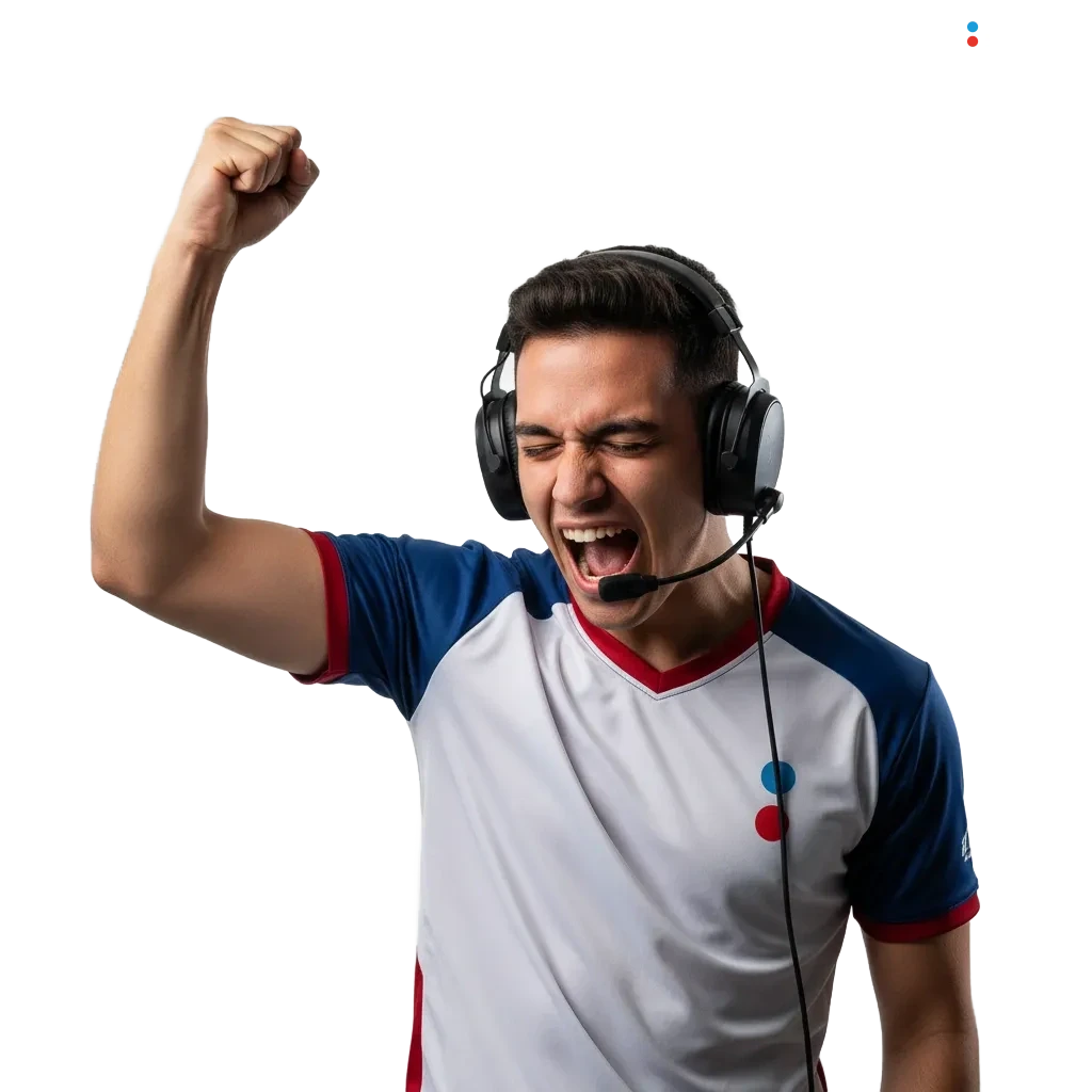 Bannière Megapari eSports Maroc: smartphone, logos CS2 et LoL, bonus de bienvenue 200 % jusqu’à 16 950 MAD, paris en direct.